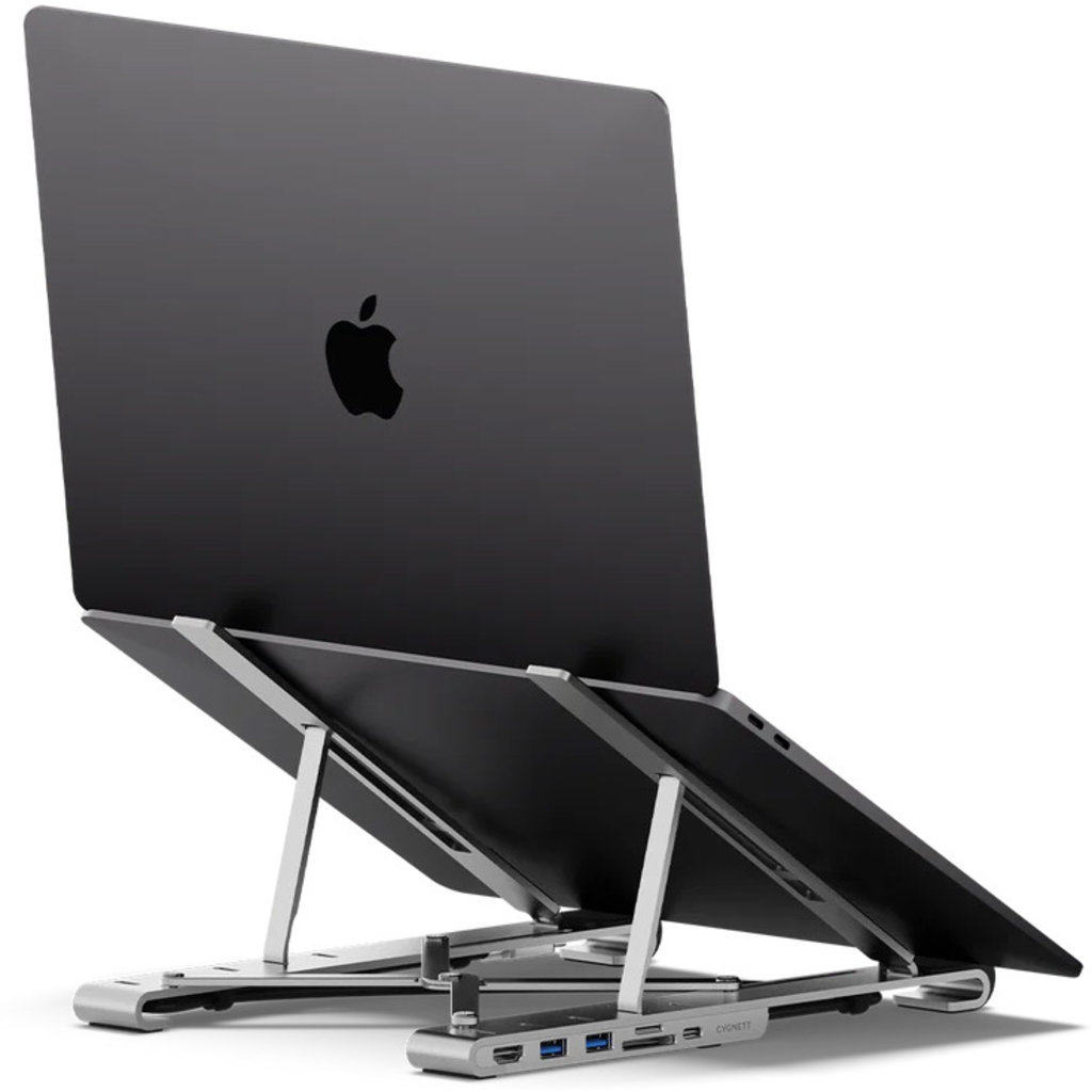 Cygnett Unite FlexMate 7-in-1 Hub With Folding Laptop Riser (Single HDMI) - Afbeelding 8