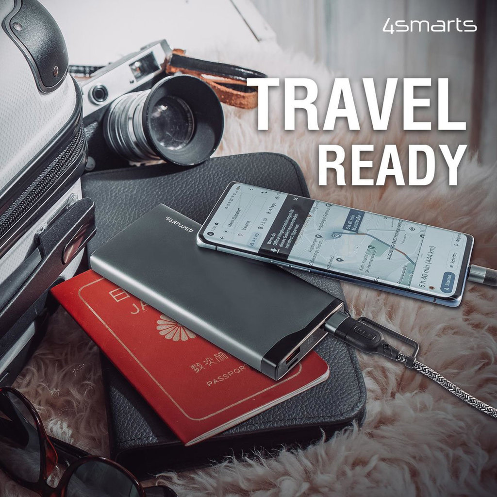 4Smarts Powerbank VoltHub Pro 10.000 mAh QC/PD 22.5W Black - Afbeelding 4