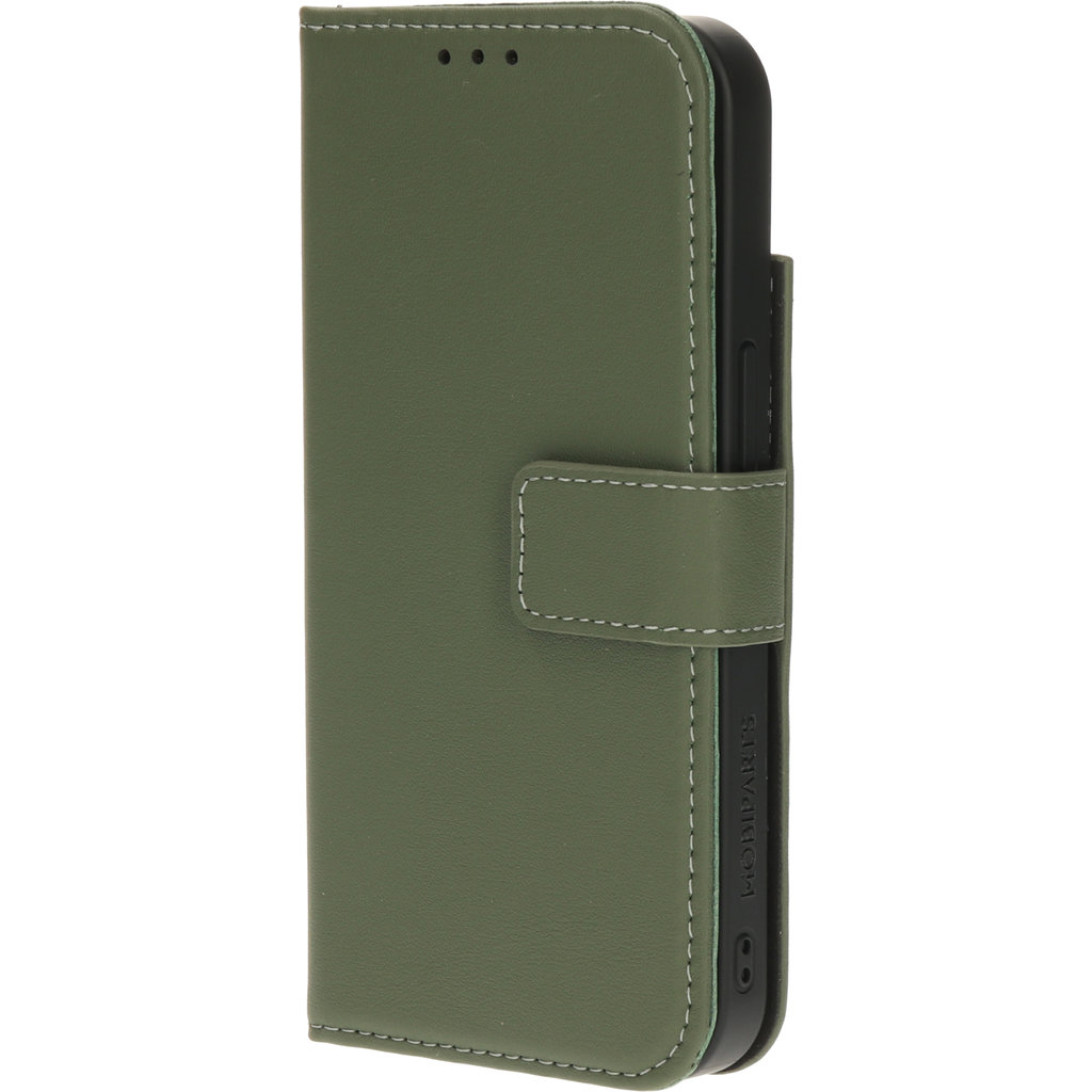Mobiparts Leather 2 in 1 Wallet Case Apple iPhone 14 Green - Afbeelding 4
