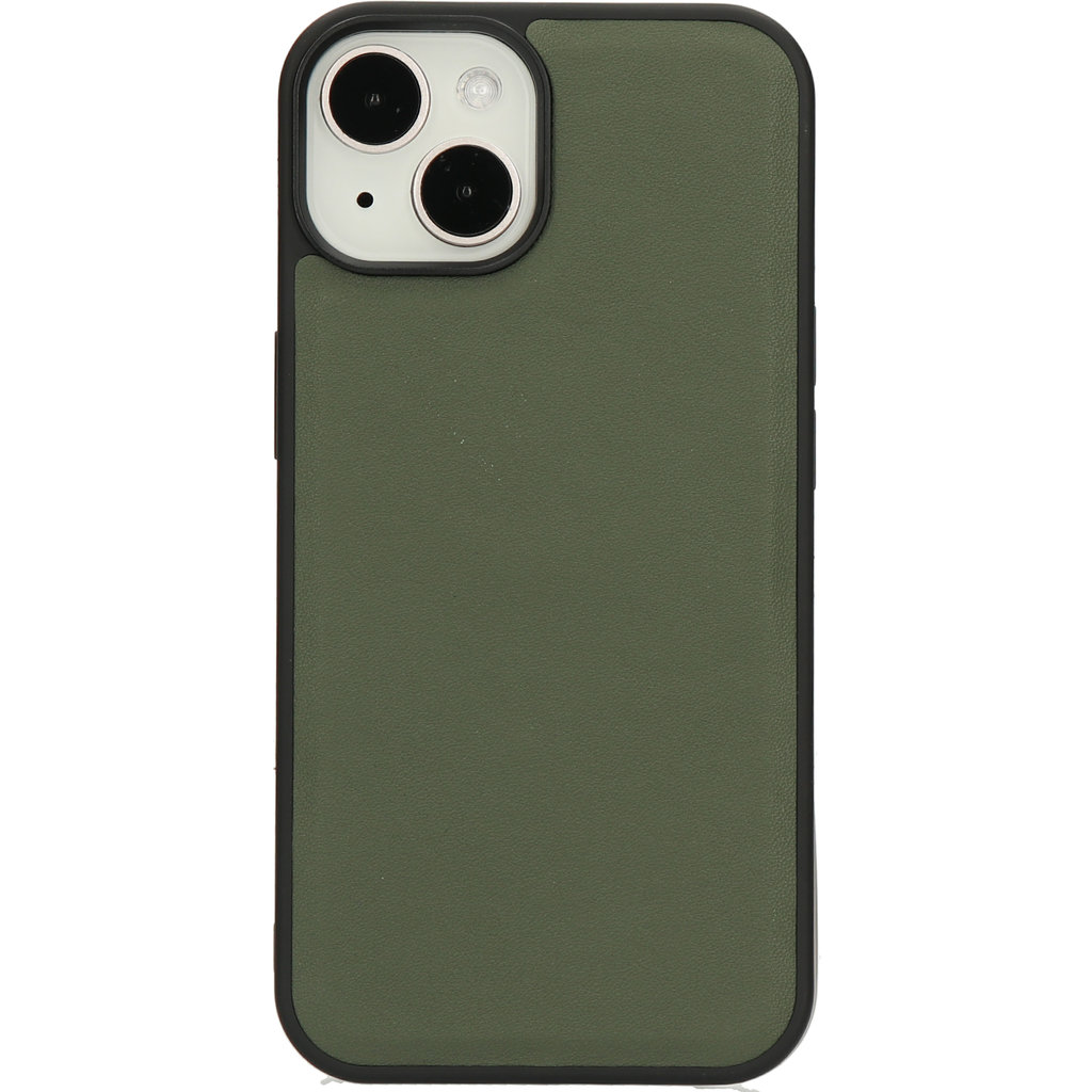Mobiparts Leather 2 in 1 Wallet Case Apple iPhone 14 Green - Afbeelding 7