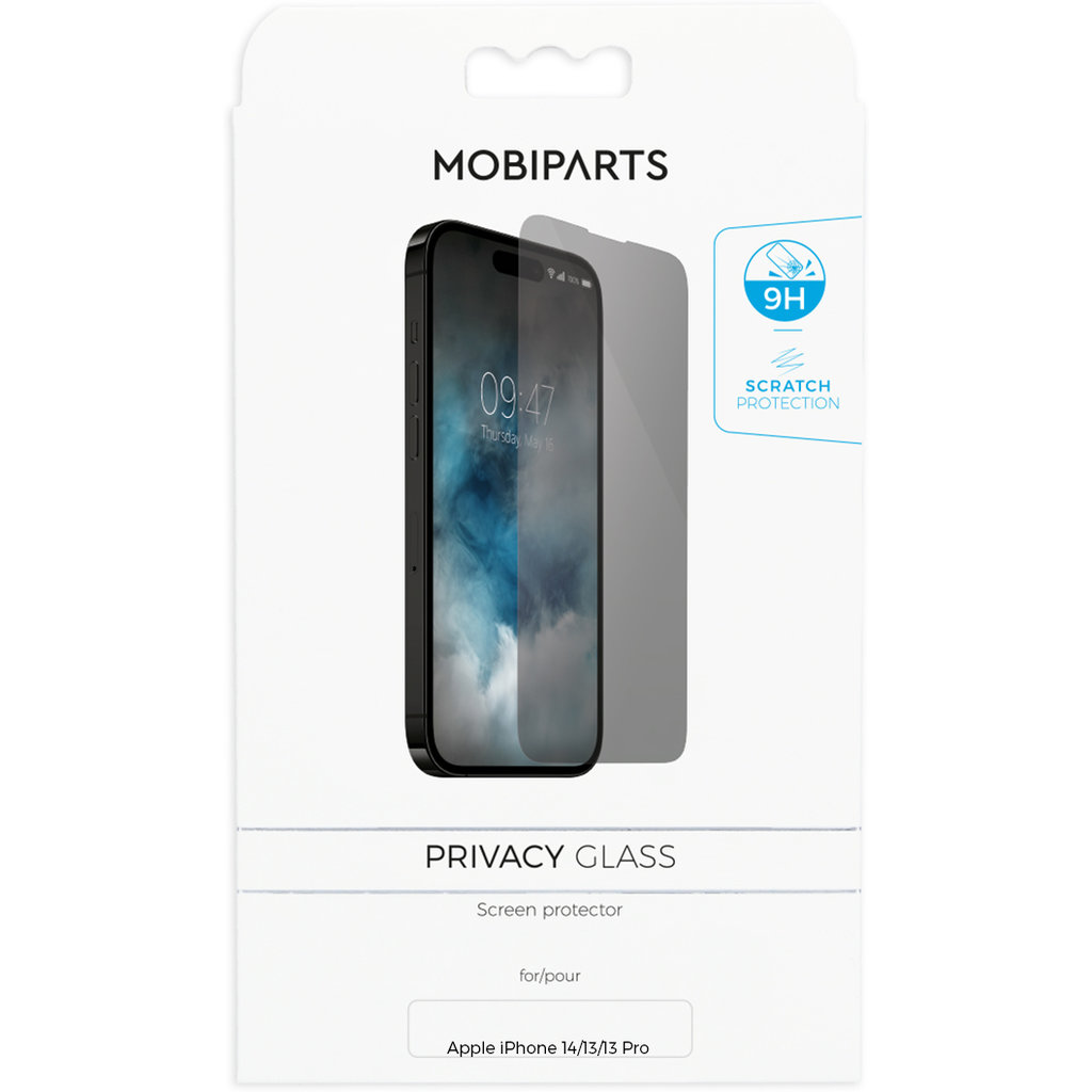 Mobiparts Privacy Glass Apple iPhone 14/13/13 Pro - Afbeelding 2