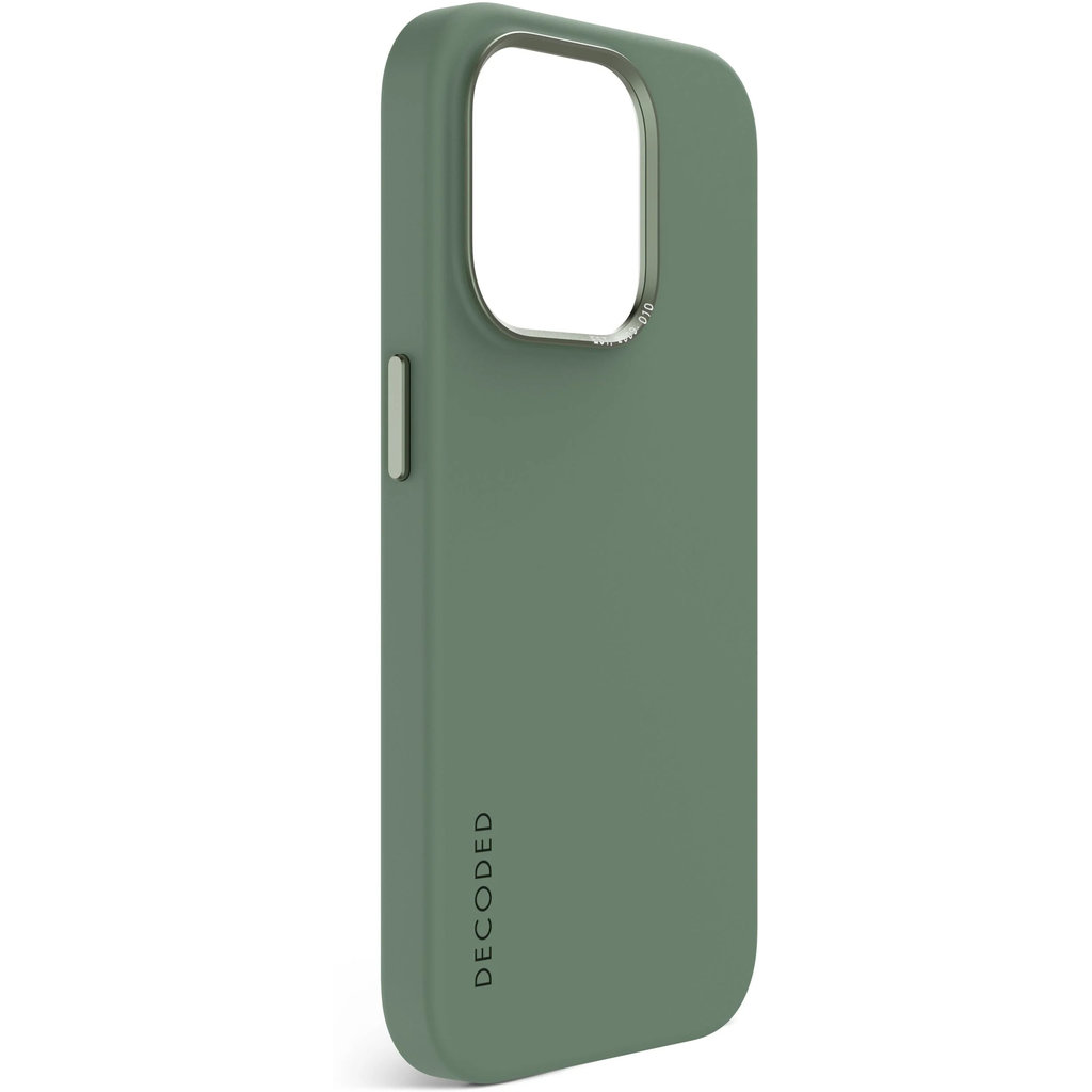 Decoded Silicone Backcover Apple iPhone 15 Pro Sage Leaf - Afbeelding 5