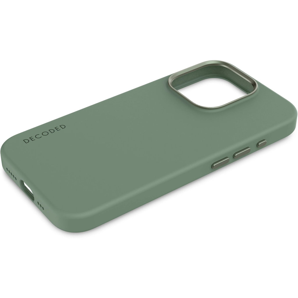 Decoded Silicone Backcover Apple iPhone 15 Pro Sage Leaf - Afbeelding 6