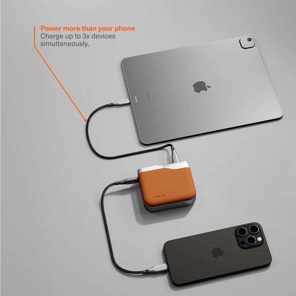 Cygnett Encore 10.000 mAh Power Bank Tan - Afbeelding 3