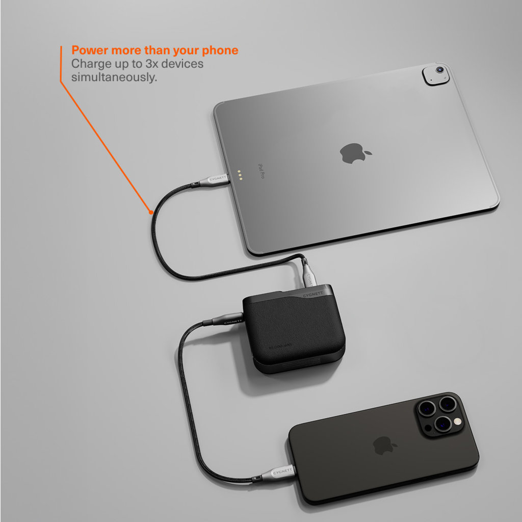 Cygnett Encore 10.000 mAh Power Bank Graphite - Afbeelding 3