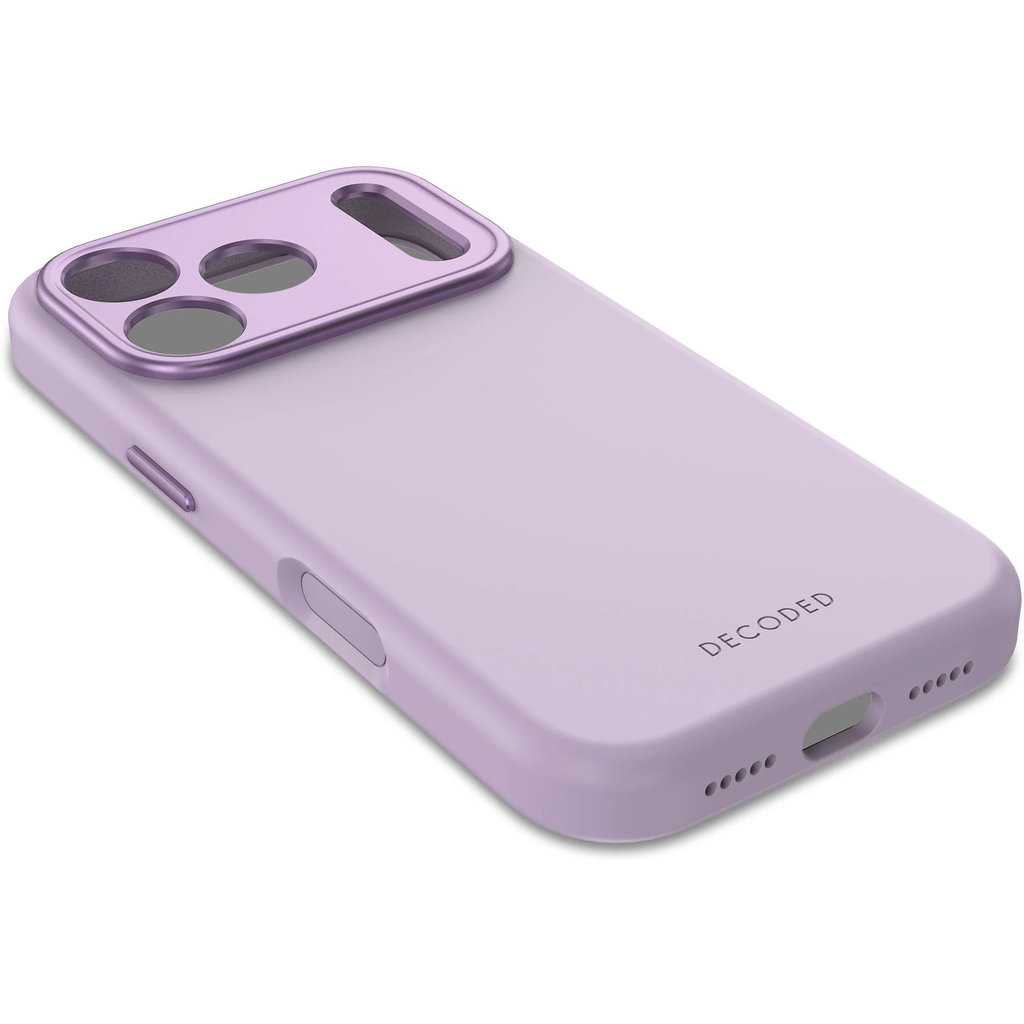 Decoded Silicone Backcover Apple iPhone 17 Pro Lavender - Afbeelding 8