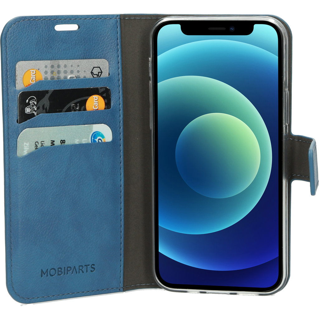 Mobiparts Classic Wallet Case Apple iPhone 12/12 Pro Steel Blue - Afbeelding 10