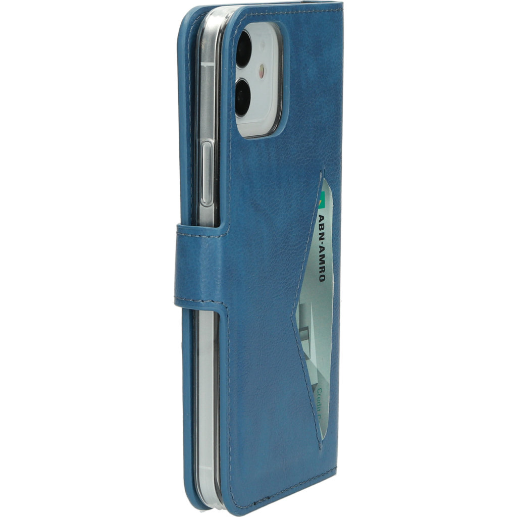 Mobiparts Classic Wallet Case Apple iPhone 12/12 Pro Steel Blue - Afbeelding 5