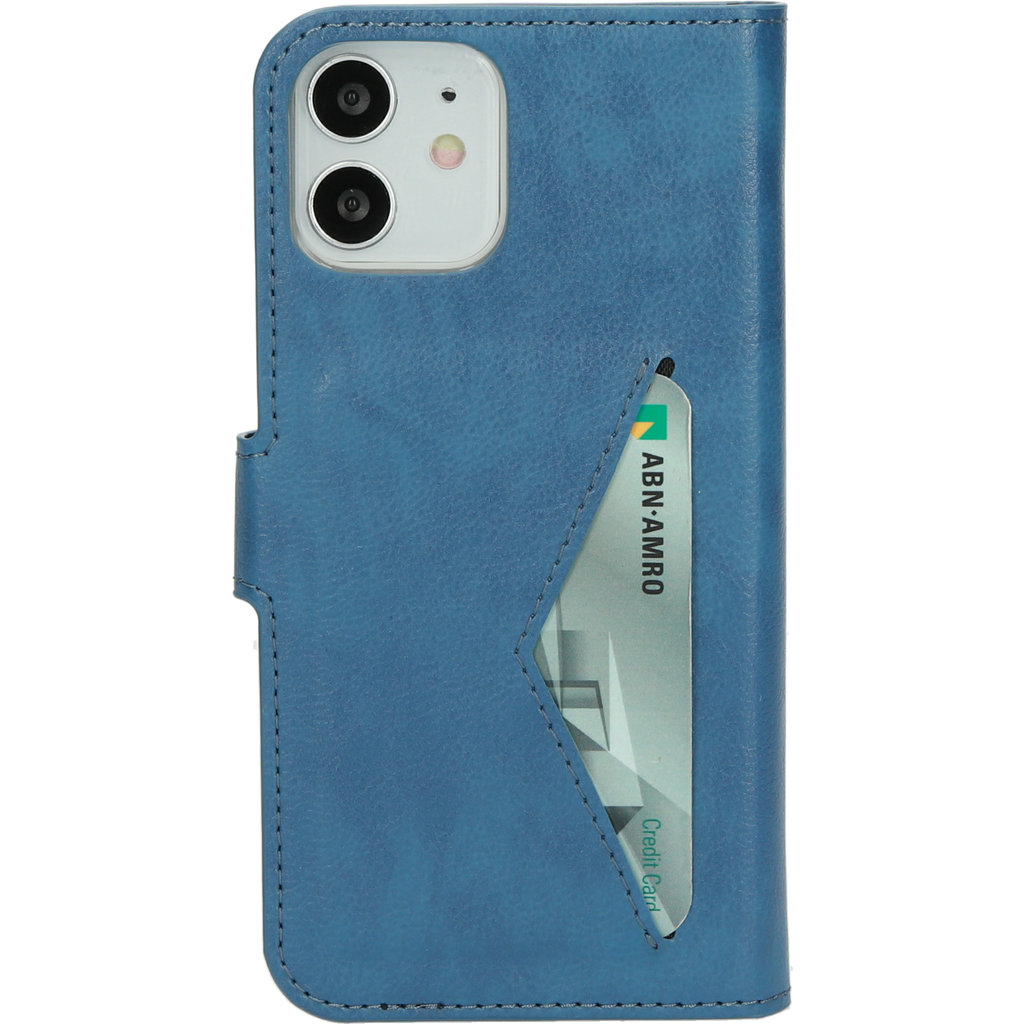 Mobiparts Classic Wallet Case Apple iPhone 12/12 Pro Steel Blue - Afbeelding 6