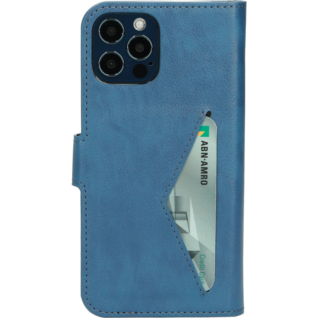 Mobiparts Classic Wallet Case Apple iPhone 12/12 Pro Steel Blue - Afbeelding 8