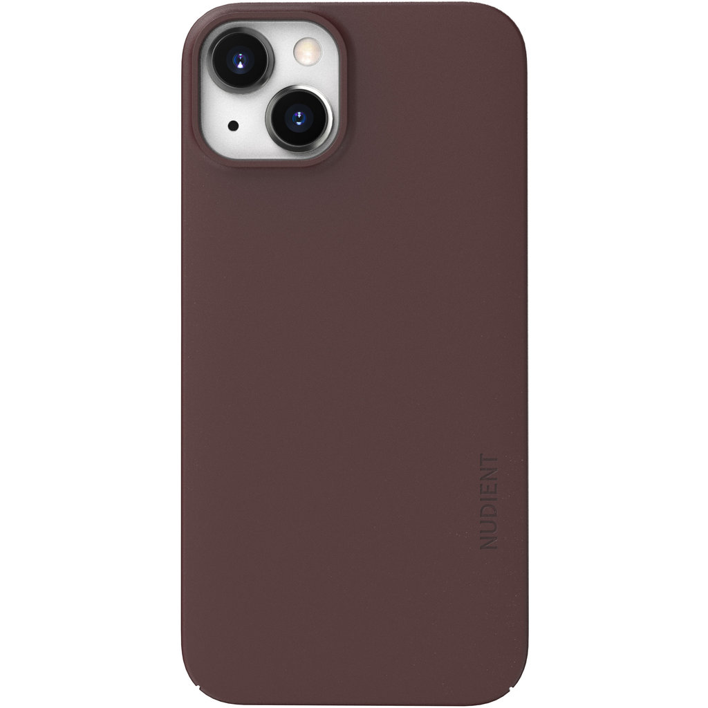 Nudient Thin Precise Case Apple iPhone 13 V3 Sangria Red - MS - Afbeelding 2