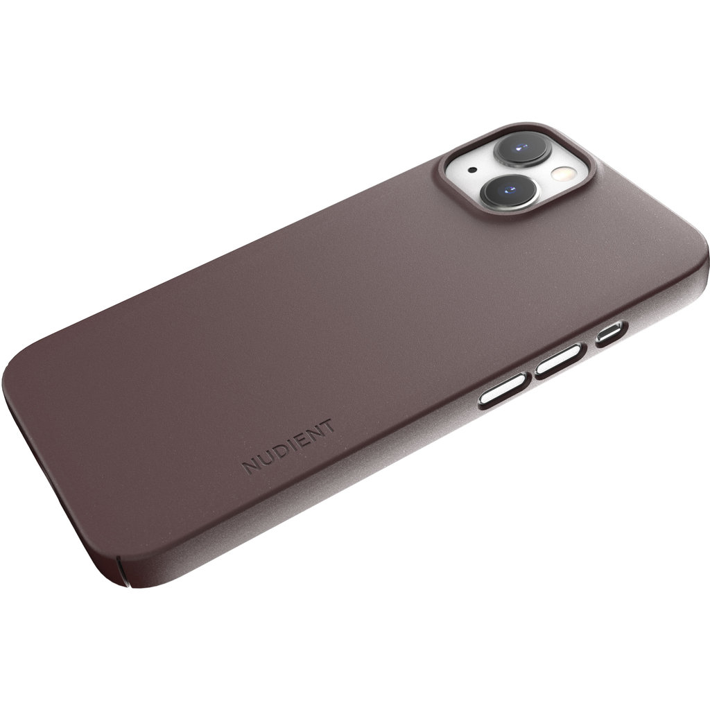 Nudient Thin Precise Case Apple iPhone 13 V3 Sangria Red - MS - Afbeelding 4