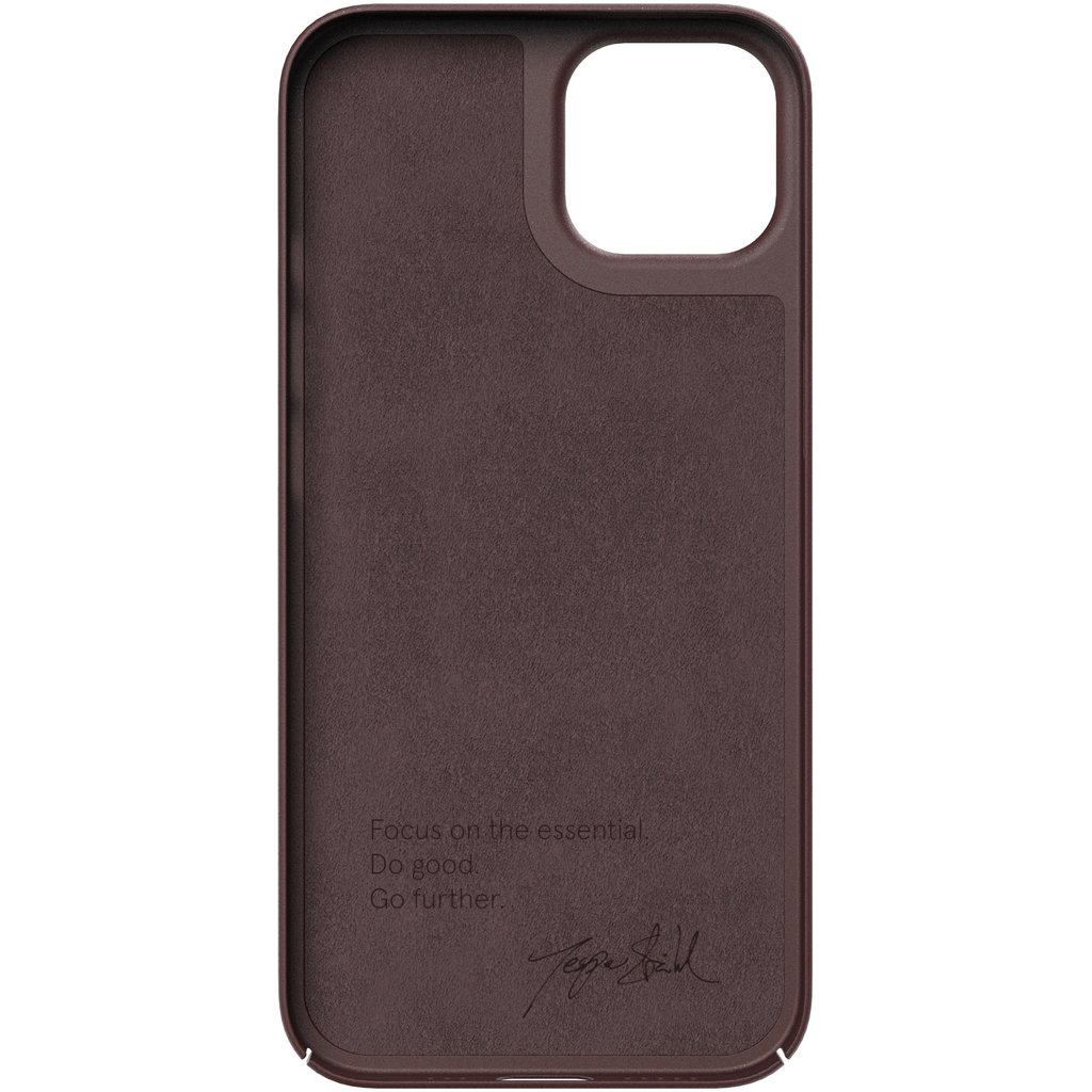 Nudient Thin Precise Case Apple iPhone 13 V3 Sangria Red - MS - Afbeelding 9